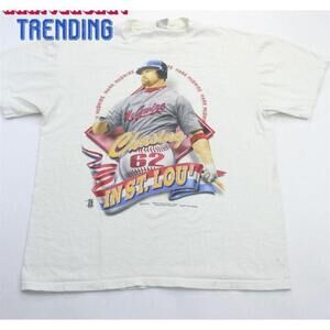 90S St Louis Cardinals Mark Mcgwire Tshirt Tee
